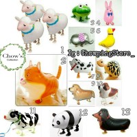 Jual Balon Foil Air Walker Animal / Airwalker Binatang / Hewan Lucu Murah