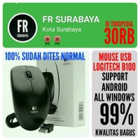 Jual mouse logitech usb B100 BAGUS Murah