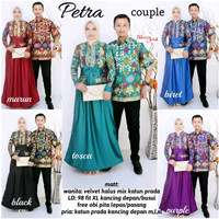 Jual Baju Couple Batik Gamis Petra ( MURAH, GROSIR, KERJA ) Murah