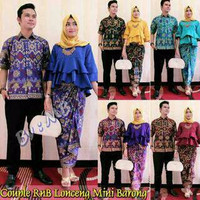 Jual Baju Couple Batik / Couple Batik Mini Barong Lonceng ( MURAH, GROSIR, Murah
