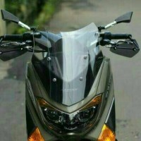 Jual TERBARU Windshield / Visor Yamaha Nmax 45cm Carbon Fullset PNP Murah
