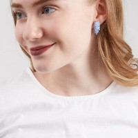 giwang tusuk korea clay hippo anting gantung tassel unik murah lucu