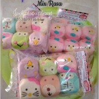 Jual Bakpao Karakter Mix Rasa (mini charpao) Murah