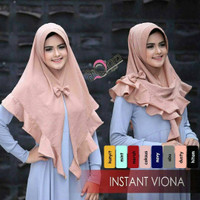 Jilbab Hijab Bergo Khimar Kerudung Instan Viona Termurah