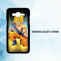 Casing Samsung Galaxy J2 Prime Dragon Ball Z Goku X4458