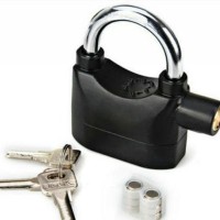 Jual Kinbar Gembok Alarm Lock Kunci Pengaman Rumah Pagar Sepeda Dll Murah Murah