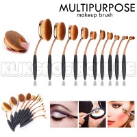 Jual MULTIPURPOSE MAKEUP BRUSH / MERMAID Oval Brush Set A290 Murah