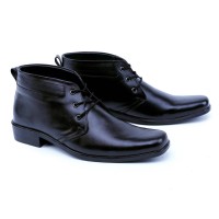Sepatu Pantofel Boots Pria Kulit Super Garsel GL2654