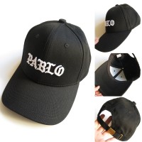 TOPI PRIA KEREN MURAH PABLO BLACK (TOPI COWOK SNAPBACK)