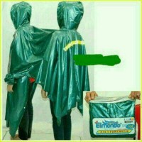 Jual jas hujan ponco batman kepala dua elmondo Murah