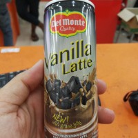 Jual DELMONTE KOPI RASA VANILLA LATTE DENGAN CINCAU KALENG 240ML Murah