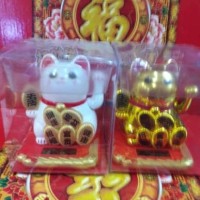 Jual Patung kucing hoki maneki neko Murah