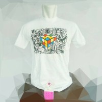 Jual Jual Kaos Rubik Murah Doodle Arts Murah