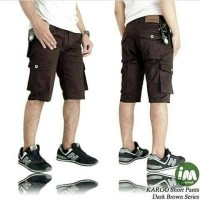 Jual Celana Cargo Pendek Dc Hitam Murah