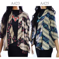 Jual Cardigan Batik Jas Bolero vest wanita batik A423A425 Murah
