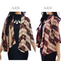 Jual Cardigan Batik Jas Bolero vest wanita batik outer A424A426 Murah