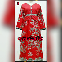 Jual GAMIS BATIK 5-6TH ANAK PEREMPUAN KD WARNA Murah