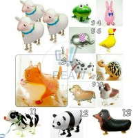 Jual Balon Foil Air Walker / Airwalker Animal / Hewan / Binatang Lucu Murah