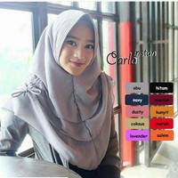 Jilbab Hijab Bergo Khimar Kerudung Carla Instan Murah