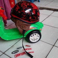 Helm Chip Cip Warkop DKI Bogo Jadul Ori Daleman Tali List Baru 348