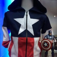 Jual JAKET ANAK CAPTAIN AMERICA SIZE S-XXL navy Murah