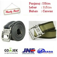 Jual Gesper Ikat Pinggang Sabuk Pria Canvas Murah