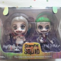 Jual Hot Toys Cosbaby Suicide Squad Harley Quinn Joker Set BIB ORI Murah