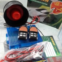 Alarm Mobil Cobra W 81 - Car Auto Security System plus 2 Remote