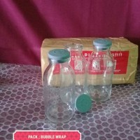 Jual BOTOL KACA ASI/ASIP/VIAL 100ML + TUTUP KARET BARUUUU Murah