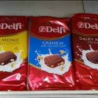 Jual Delfi Diary Milk Cashew Almond Fruit Nut 165gr Murah!!! Murah