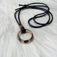 Jual Kalung Tali Vintage Etnik Batu Manau 02 Murah