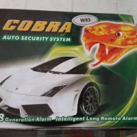 Alarm Mobil Cobra Car Auto Security System W 83 - Isi 2 remote