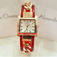 Alexandre Christie AC 2558 Red Jam Tangan Wanita Original