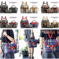 Tas Ransel Wanita/ Woman Backpack - BURBERRY 3 in 1 #M3531/2516