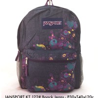 ANEKA TAS WANITA JANSPORT KT 122 BACKPACK JEANS - 3100001