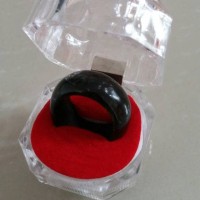 Jual Ring Cincin Giok Hitam Terapi Black Jade asli Aceh Murah