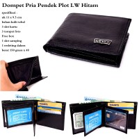 Dompet Kulit Pria Plot Levis Wing hitam KODE SS43