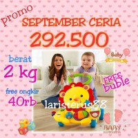 Jual Fisher Price Toys Baby Walker Musical Lion Murah