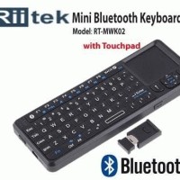 Jual Riitek RT-MWK02 : Wireless Mini Keyboard Mouse Bluetooth & Laser Pon Murah