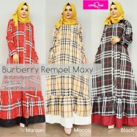 burberry rempel maxi gamis by Unique