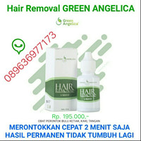 Obat Penghilang Bulu Permanen GREEN ANGELICA, Perontok Bulu Kaki