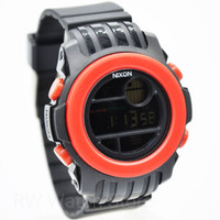 Jam Tangan pria/cowok merk Nixon digital tali rubber/karet 5 Warna