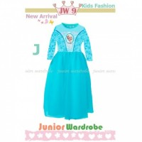 Jual Baju Muslim Anak Perempuan Princess Frozen 3 SD 12 BULAN AGD3661