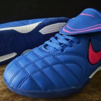 Produk Terlaris Sepatu Futsal Nike Tiempo Natural Biru Pink