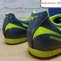 Sepatu Futsal ORIGINAL MIZUNO Monarcida 2 FS IN Grey MFI-03 (SALE)