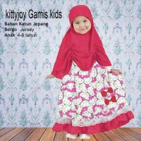 Gamis anak hellokitty lucu murah terbaru 2018 hk V1