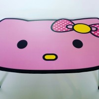 Jual meja lipat hello kitty pink Murah