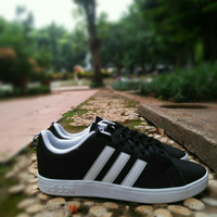sepatu ori adidas neo advantage vl stripes