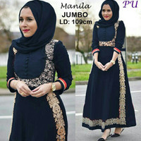 MANILA BALOTELLI DRESS INDIA BAJU PESTA HIJABERS MEWAH EXCLUSIVE