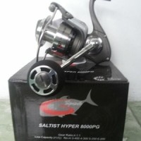 SPESIAL REEL PANCING G TECH SALTIST HYPER 8000 9 BB RATIO 4 1 DRAG 2
